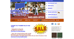 Desktop Screenshot of connecticutrubbermulch.com